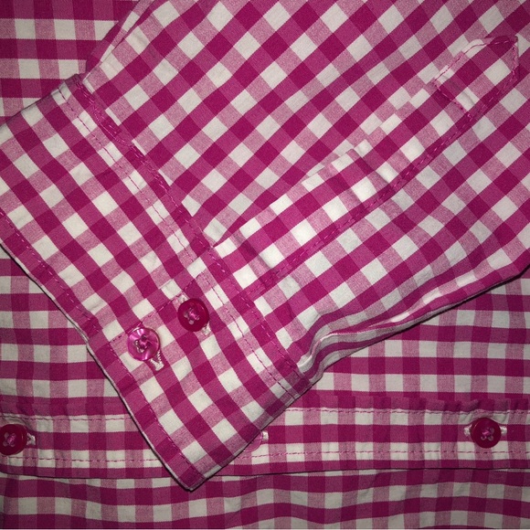C O M O Stretch Button Down Size XL - Picture 4 of 7